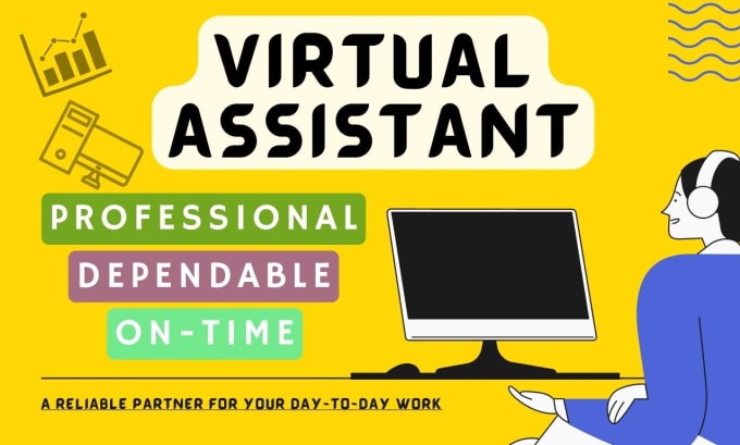 Gig Preview - Be your personal virtual assistant and social media manager