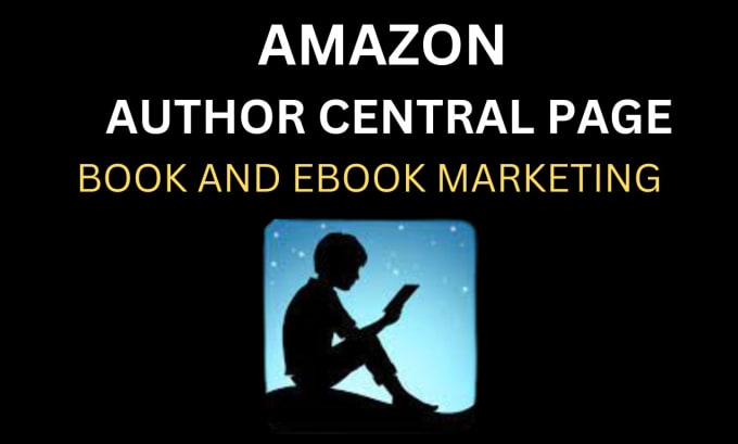 Gig Preview - Create author central page amazon kindle KDP