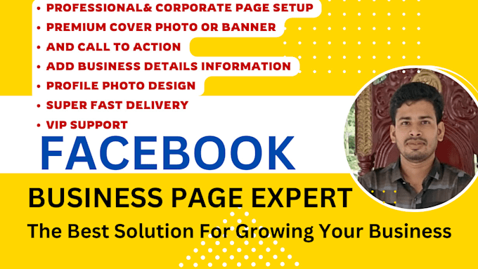 Bestseller - create and design facebook business page or facebok fan page