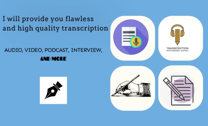 Bestseller - transcribe your audios and videos accurately  in two hours