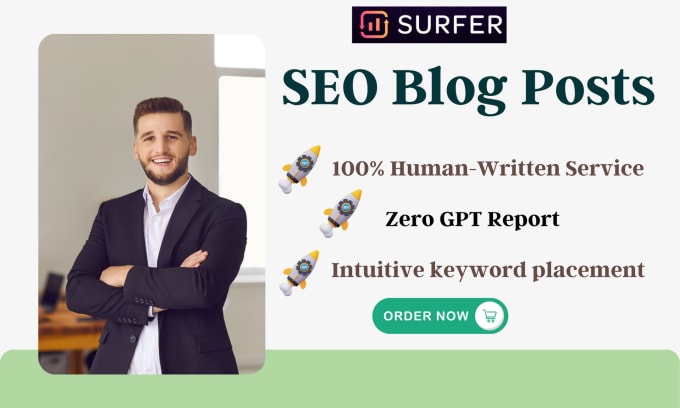 Gig Preview - Write high quality SEO blog posts and website content for you