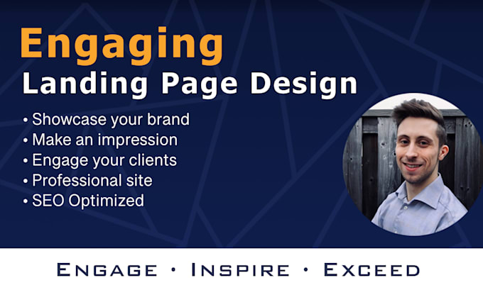 Gig Preview - Create an engaging landing page