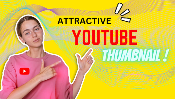 Gig Preview - Design attractive and eye catching youtube thumbnails