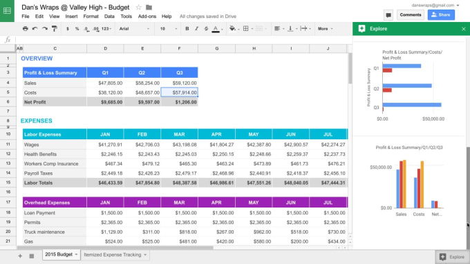 Gig Preview - Be your google sheet and excel expert