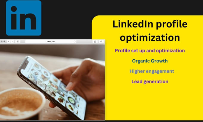 Gig Preview - Do set up and optimize your linkedin profile