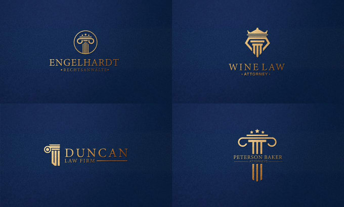 Gig Preview - Design modern attorney, legal, lawyer, and law firm logo for consulting business