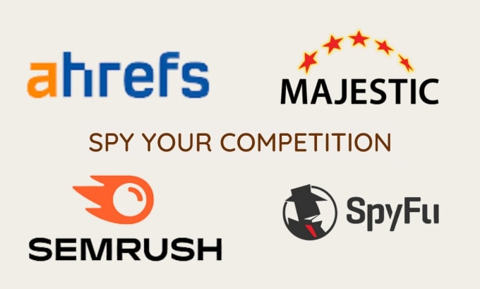 Gig Preview - Provide semrush , ahrefs, majestic and spyfu reports of your competitor