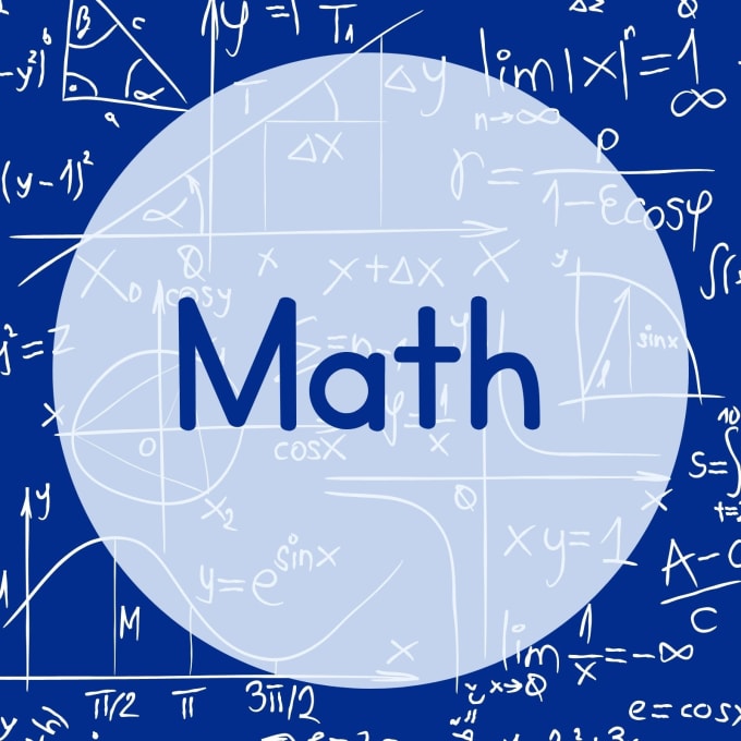 Gig Preview - Be online math tutor for math assignments