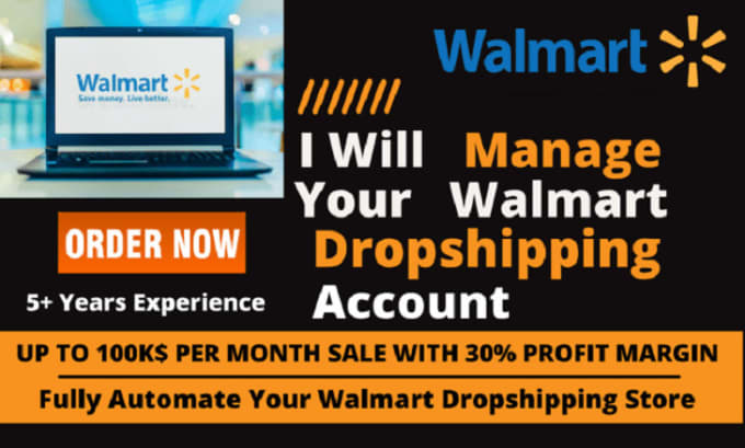 Gig Preview - Be your VA for walmart drop shipping and wfs