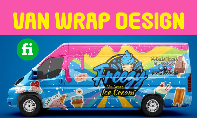 Gig Preview - Do professional vehicle wrap, car wrap, van wrap, and lorry wrap design