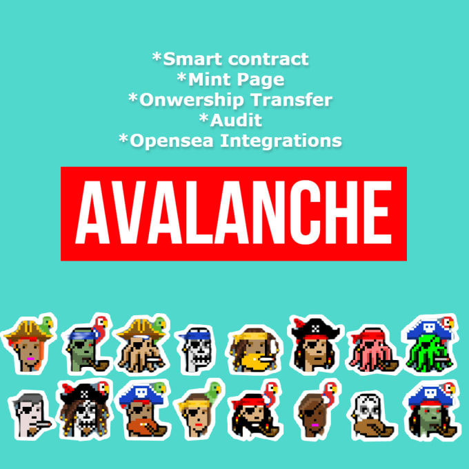 Gig Preview - Create smart contract on avalanche