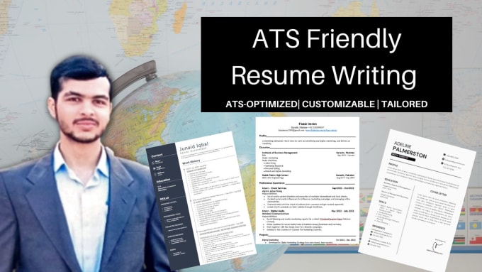 Gig Preview - Make an ats optimized resume for you on the same day