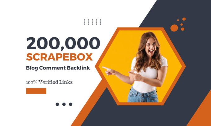 Gig Preview - Generate 100,000 blog comment backlinks using scrapebox