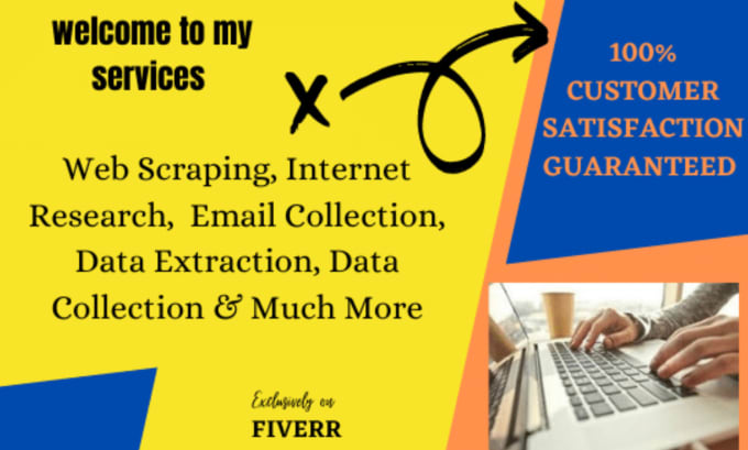 Gig Preview - Be your data entry expert, search data, internet research, and web scraping