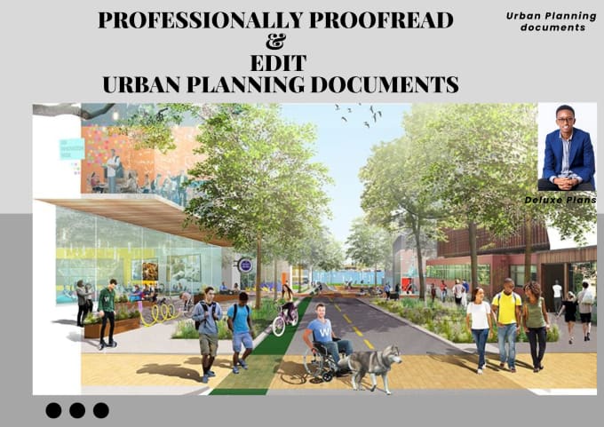 Gig Preview - Professionally prepare, proofread and edit urban planning articles and research