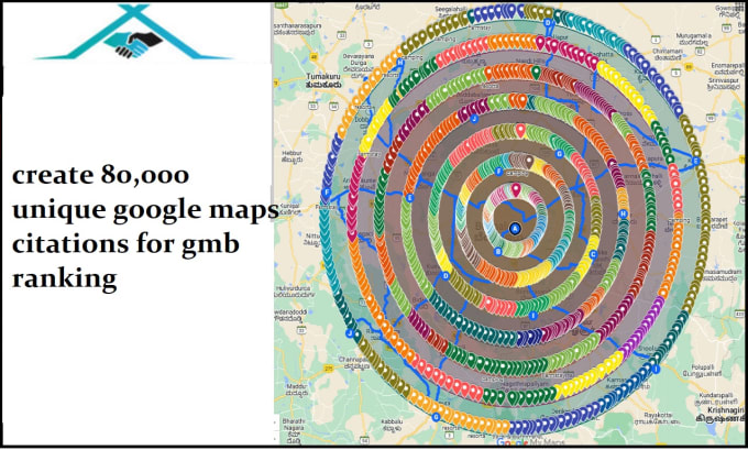 Gig Preview - Create 80,000 unique google maps citations for gmb ranking