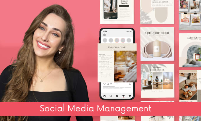 Gig Preview - Be your pro social media designer and manager