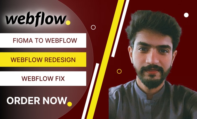 Gig Preview - Create webflow website, figma to webflow, webflow