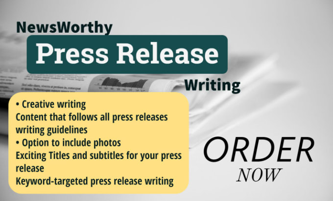 Bestseller - write press release, press release writing, press release writer