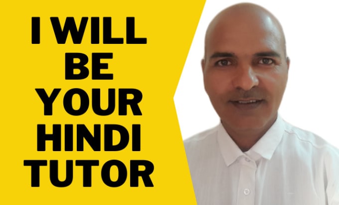 Gig Preview - Be your hindi tutor