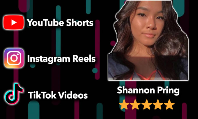 Gig Preview - Edit your youtube shorts, tiktoks, and instagram reels