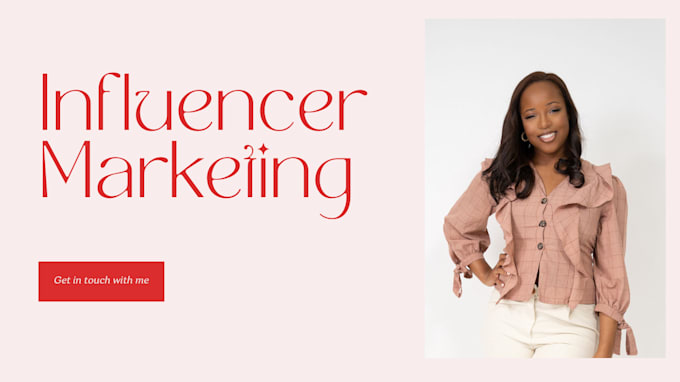 Gig Preview - Be your influencer marketing manager and brand strategist