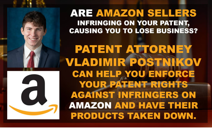 Gig Preview - Help you enforce your patent rights on amazon against infringers