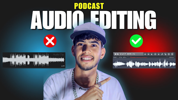 Gig Preview - Professionally edit, cut, mix and master your podcast