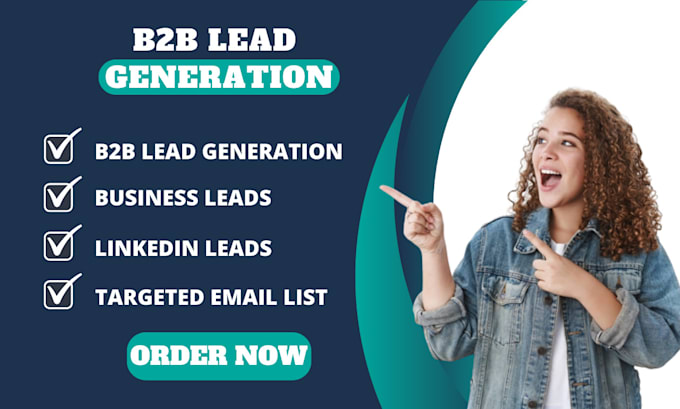 Gig Preview - Find b2b email list building by linkedin sales navigator