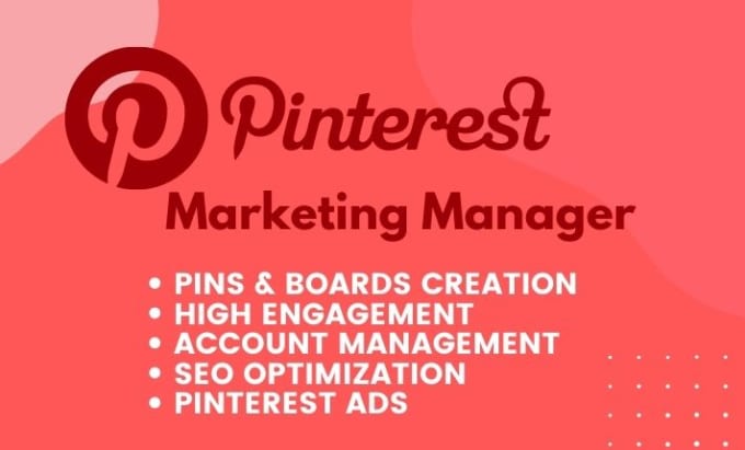 Gig Preview - Be your expert pinterest marketing manager, create SEO optimized pins and boards