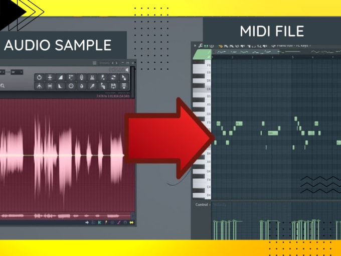 Bestseller - convert your favourite audio sample into midi