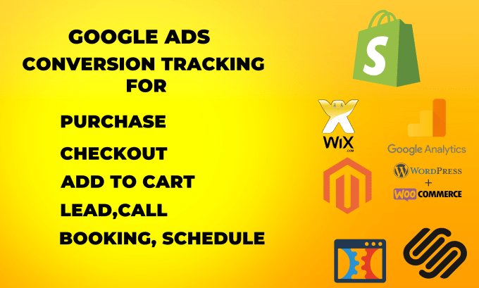 Gig Preview - Setup google ads conversion tracking for shopify