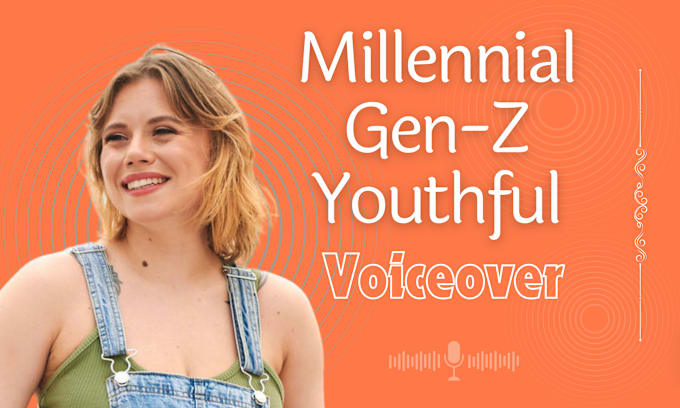 Bestseller - be a young american female millennial and genz voiceover