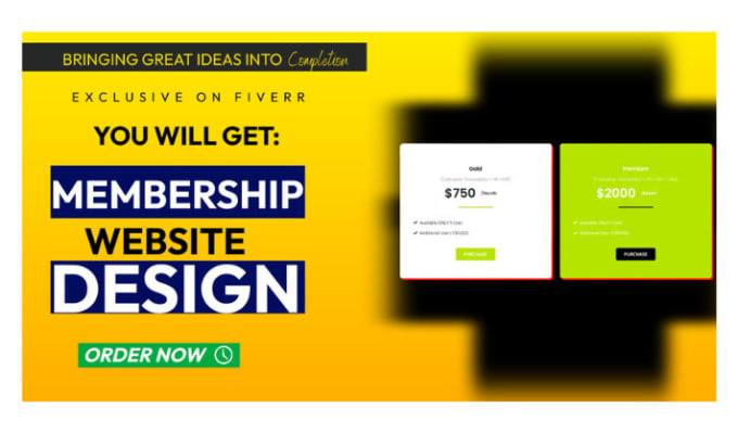 Gig Preview - Create and customize subscription membership wordpress website