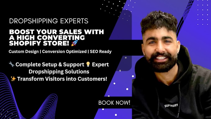 Gig Preview - Create shopify dropshipping store or shopify website