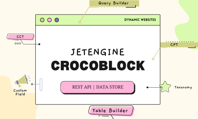 Gig Preview - Be your crocoblock jet engine dynamic website developer