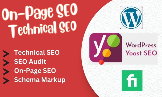 Gig Preview - Do yoast SEO on wordpress, on page, and technical optimization