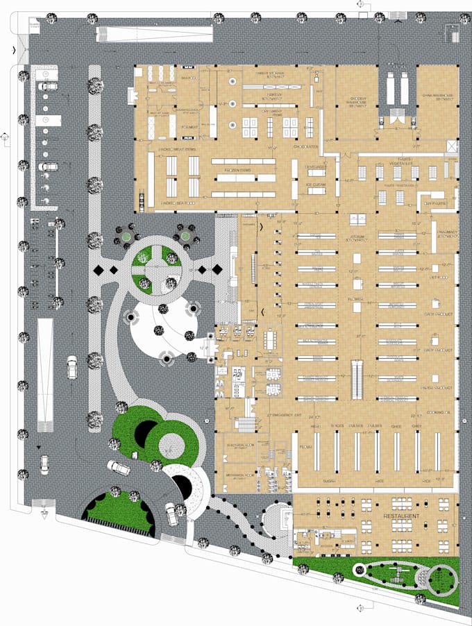 Gig Preview - Create an architectural 2d plan