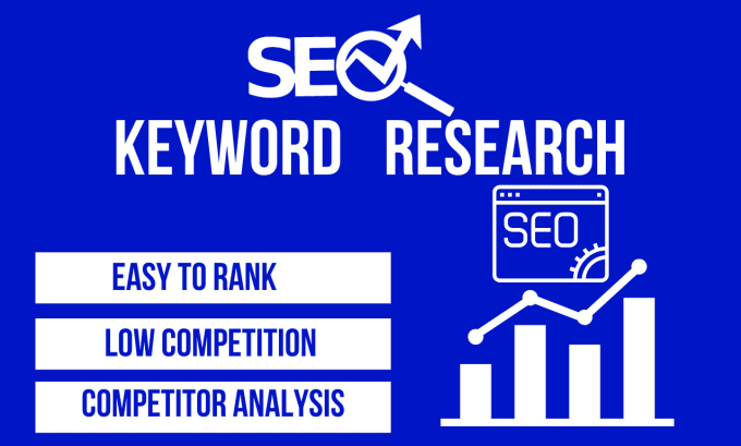 Gig Preview - Do excellent SEO keyword research with competitor analysis