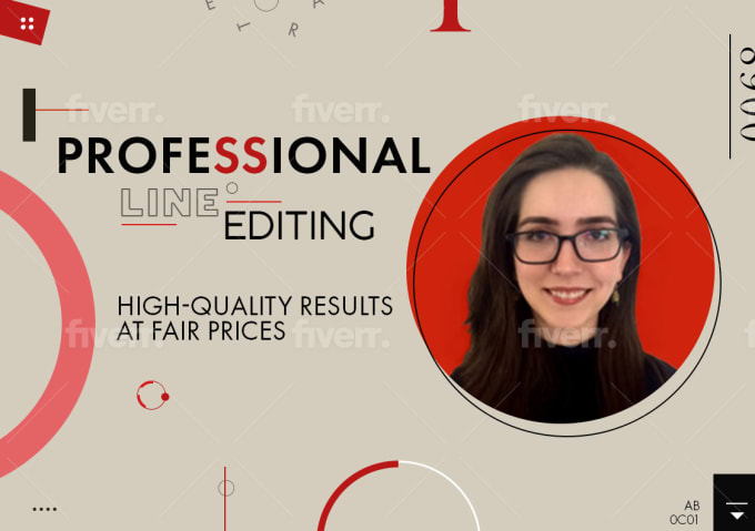 Gig Preview - Professionally line edit and proofread your book