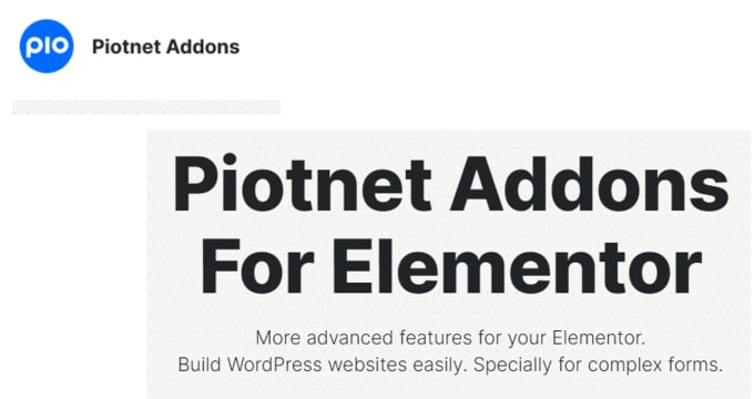 Gig Preview - Install pafe  piotnet addons pro for elementor