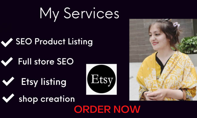 Gig Preview - Set up your esty shop, add listings, SEO or do a complete overhaul