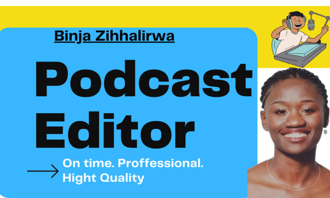 Gig Preview - Be your best 24 hour podcast audio editor and cleaner