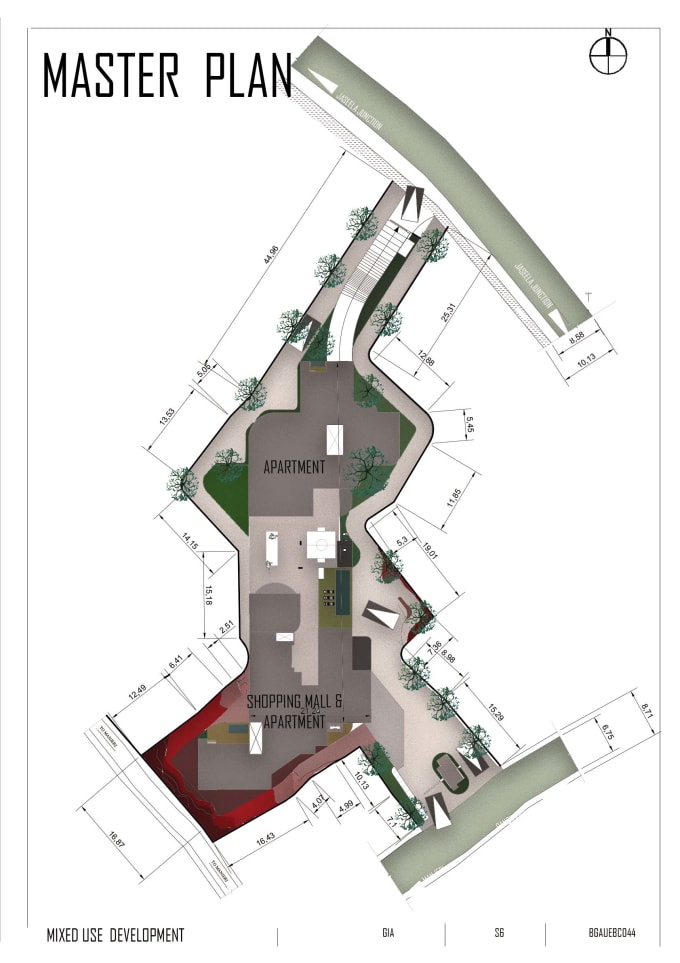 Gig Preview - Render architectural floor plan in photoshop