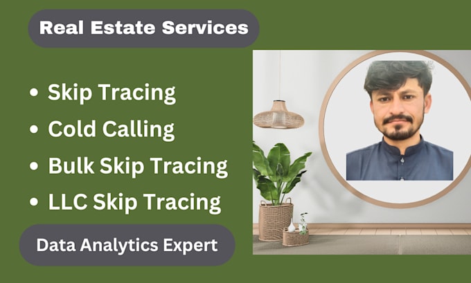 Gig Preview - Offer cold calling, skip tracing and lead generation for US