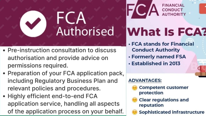 Gig Preview - Do UK fca license application, including regulatory business plan