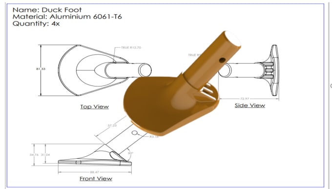 Gig Preview - Draw and create engineering product drawings