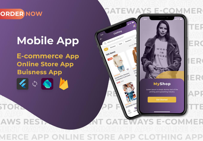 Gig Preview - Create an ecommerce app for your online store or brand