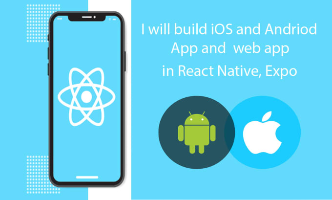 Gig Preview - Build react native app developer, hybrid app, mobile app, ios android