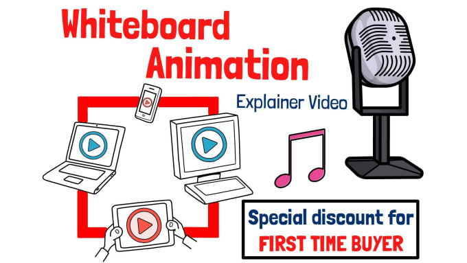 Bestseller - draw custom whiteboard animation explainer video